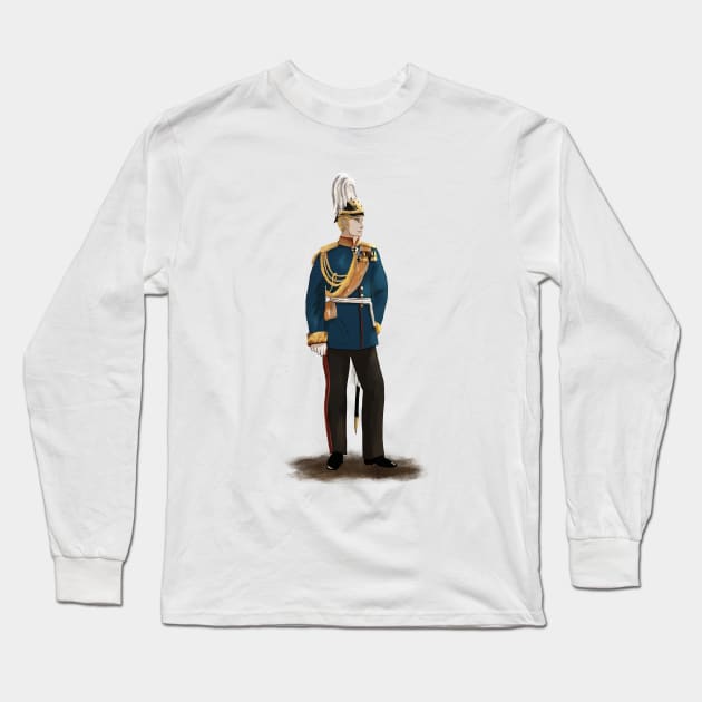 Historic Hetalia Germany Long Sleeve T-Shirt by Silentrebel